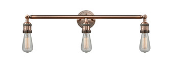 Franklin Restoration Three Light Bath Vanity in Antique Copper (405|205-AC)