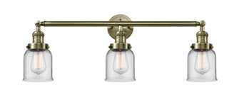 Franklin Restoration Three Light Bath Vanity in Antique Brass (405|205-AB-G52)