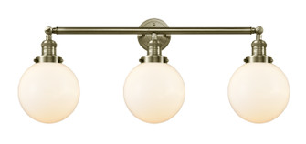 Franklin Restoration LED Bath Vanity in Antique Brass (405|205-AB-G201-8-LED)
