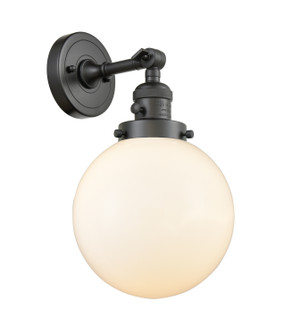 Franklin Restoration One Light Wall Sconce in Oil Rubbed Bronze (405|203SW-OB-G201-8)