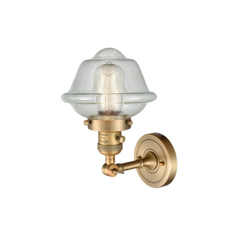 Franklin Restoration One Light Wall Sconce in Brushed Brass (405|203SW-BB-G534)