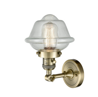 Franklin Restoration One Light Wall Sconce in Antique Brass (405|203SW-AB-G534)