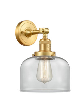 Franklin Restoration LED Wall Sconce in Satin Gold (405|203-SG-G72-LED)