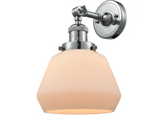 Franklin Restoration One Light Wall Sconce in Polished Chrome (405|203-PC-G171)