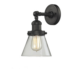Franklin Restoration One Light Wall Sconce in Oil Rubbed Bronze (405|203-OB-G62)