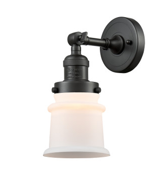 Franklin Restoration One Light Wall Sconce in Oil Rubbed Bronze (405|203-OB-G181S)