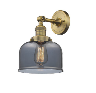Franklin Restoration One Light Wall Sconce in Brushed Brass (405|203-BB-G73)