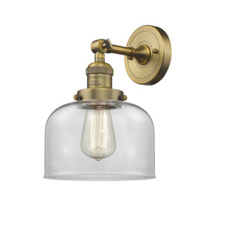 Franklin Restoration One Light Wall Sconce in Brushed Brass (405|203-BB-G72)