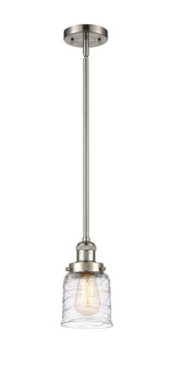Franklin Restoration One Light Mini Pendant in Brushed Satin Nickel (405|201S-SN-G513)