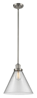 Franklin Restoration LED Mini Pendant in Brushed Satin Nickel (405|201S-SN-G42-L-LED)