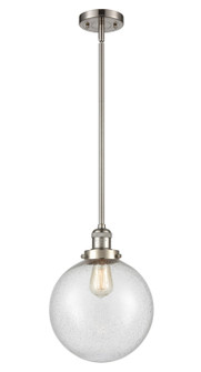 Franklin Restoration LED Mini Pendant in Brushed Satin Nickel (405|201S-SN-G204-10-LED)