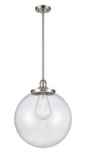 Franklin Restoration LED Pendant in Brushed Satin Nickel (405|201S-SN-G202-16-LED)