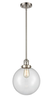 Franklin Restoration LED Mini Pendant in Brushed Satin Nickel (405|201S-SN-G202-10-LED)