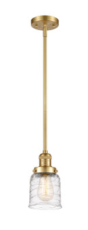 Franklin Restoration LED Mini Pendant in Satin Gold (405|201S-SG-G513-LED)