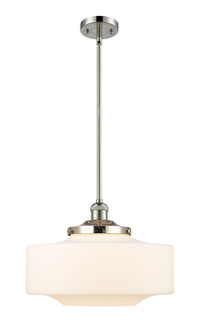 Franklin Restoration One Light Mini Pendant in Polished Nickel (405|201S-PN-G691-16)