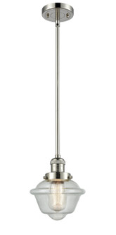 Franklin Restoration One Light Mini Pendant in Polished Nickel (405|201S-PN-G534)