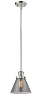 Franklin Restoration One Light Mini Pendant in Polished Nickel (405|201S-PN-G43)
