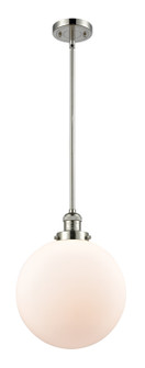 Franklin Restoration LED Mini Pendant in Polished Nickel (405|201S-PN-G201-12-LED)