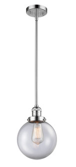 Franklin Restoration LED Mini Pendant in Polished Chrome (405|201S-PC-G202-8-LED)