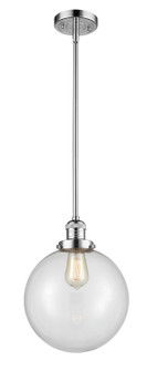 Franklin Restoration LED Mini Pendant in Polished Chrome (405|201S-PC-G202-10-LED)