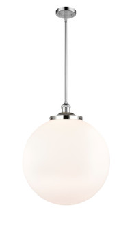 Franklin Restoration One Light Pendant in Polished Chrome (405|201S-PC-G201-18)