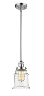 Franklin Restoration LED Mini Pendant in Polished Chrome (405|201S-PC-G182-LED)