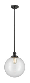 Franklin Restoration One Light Mini Pendant in Oil Rubbed Bronze (405|201S-OB-G202-12)