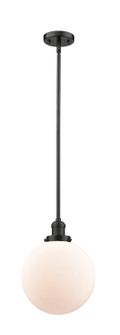 Franklin Restoration LED Mini Pendant in Oil Rubbed Bronze (405|201S-OB-G201-10-LED)