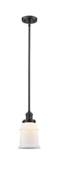 Franklin Restoration One Light Mini Pendant in Oil Rubbed Bronze (405|201S-OB-G181)