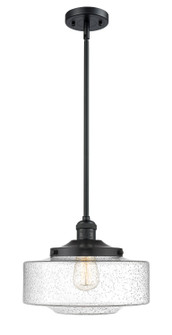 Franklin Restoration LED Mini Pendant in Matte Black (405|201S-BK-G694-12-LED)