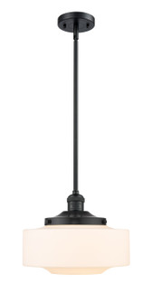 Franklin Restoration One Light Mini Pendant in Matte Black (405|201S-BK-G691-12)