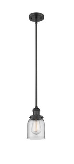 Franklin Restoration One Light Mini Pendant in Matte Black (405|201S-BK-G52)