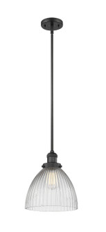 Franklin Restoration LED Pendant in Matte Black (405|201S-BK-G222-LED)