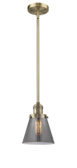 Franklin Restoration LED Mini Pendant in Brushed Brass (405|201S-BB-G63-LED)