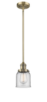 Franklin Restoration LED Mini Pendant in Brushed Brass (405|201S-BB-G52-LED)