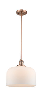 Franklin Restoration One Light Mini Pendant in Antique Copper (405|201S-AC-G71-L)