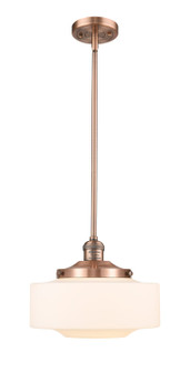 Franklin Restoration One Light Mini Pendant in Antique Copper (405|201S-AC-G691-12)
