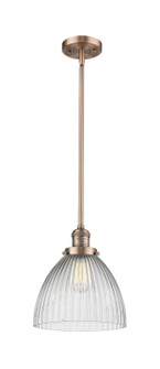 Franklin Restoration One Light Mini Pendant in Antique Copper (405|201S-AC-G222)