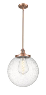 Franklin Restoration One Light Pendant in Antique Copper (405|201S-AC-G204-14)
