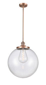 Franklin Restoration One Light Pendant in Antique Copper (405|201S-AC-G202-16)