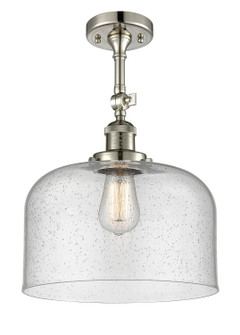 Franklin Restoration LED Semi-Flush Mount in Polished Nickel (405|201F-PN-G74-L-LED)