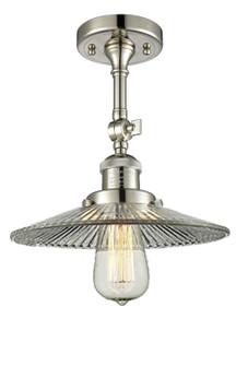 Franklin Restoration LED Semi-Flush Mount in Polished Nickel (405|201F-PN-G2-LED)