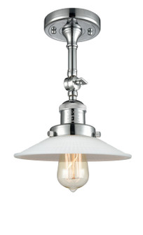 Franklin Restoration LED Semi-Flush Mount in Polished Chrome (405|201F-PC-G1-LED)
