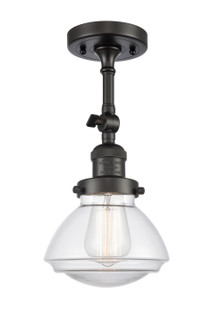 Franklin Restoration LED Semi-Flush Mount in Oil Rubbed Bronze (405|201F-OB-G322-LED)