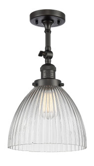 Franklin Restoration LED Semi-Flush Mount in Oil Rubbed Bronze (405|201F-OB-G222-LED)