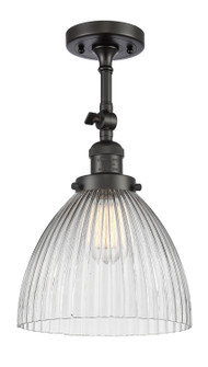 Franklin Restoration LED Semi-Flush Mount in Oil Rubbed Bronze (405|201F-OB-G222)