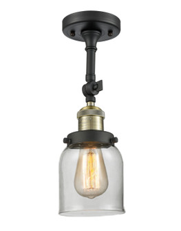Franklin Restoration LED Semi-Flush Mount in Black Antique Brass (405|201F-BAB-G52-LED)