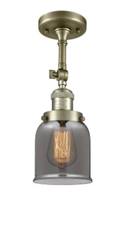 Franklin Restoration LED Semi-Flush Mount in Antique Brass (405|201F-AB-G53-LED)