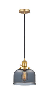 Franklin Restoration LED Mini Pendant in Satin Gold (405|201CSW-SG-G73-LED)
