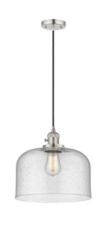 Franklin Restoration One Light Mini Pendant in Polished Nickel (405|201CSW-PN-G74-L)